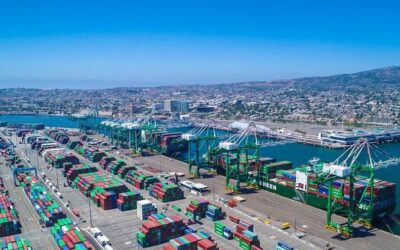 Cước vận tải biển lại tăng vọt khi tàu hàng châu Á tắc nghẽn tại các cảng của Mỹ