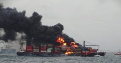 Vụ nổ nhấn chìm tàu X-Press Pearl và thủy thủ đoàn được sơ tán